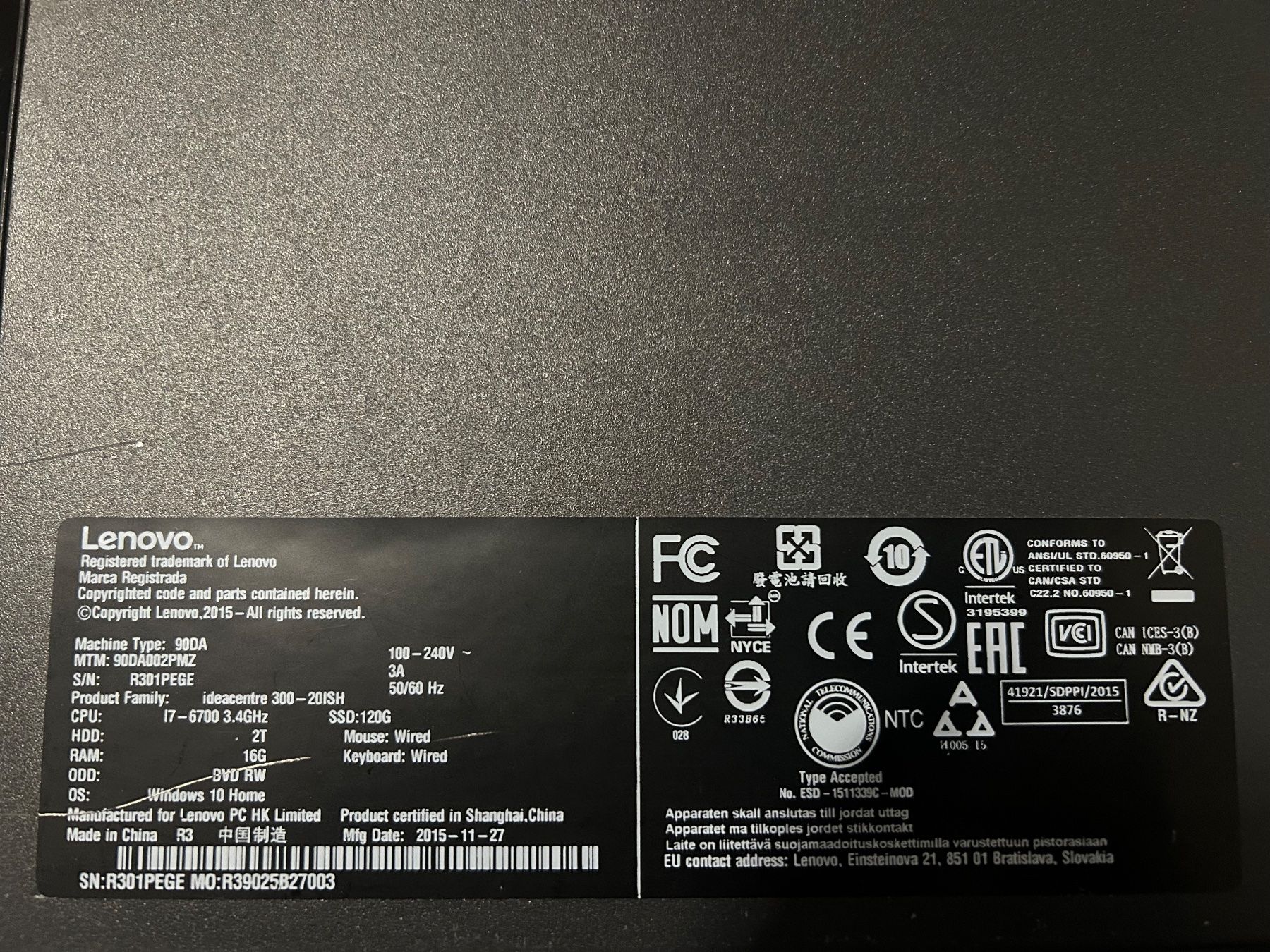 Lenovo PCs: Lenovo IdeaCentre Desktop PC – D'occasion à Oberurnen par simgug 4
