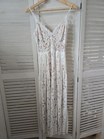 Spitzenkleid Sommer-Cocktailkleid Gr. 32 von Jakes