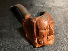 Pipe Pfeife indien Indianer Holz antik