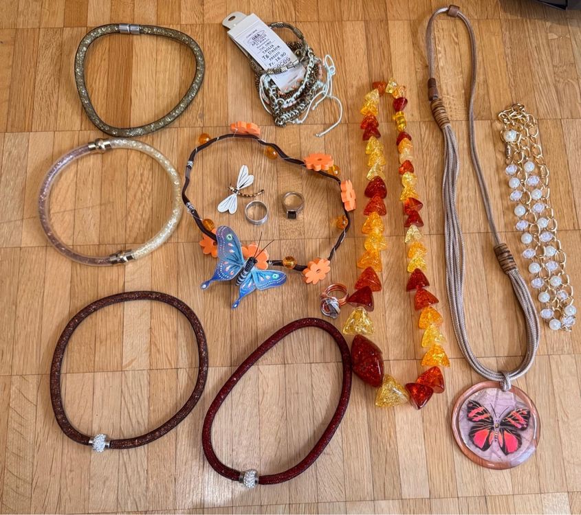 Autres bijoux: Set Gioielli Autunno Collane Bracciali 🍂🍁💍 – D'occasion à Viganello par BlackPanda0003 1