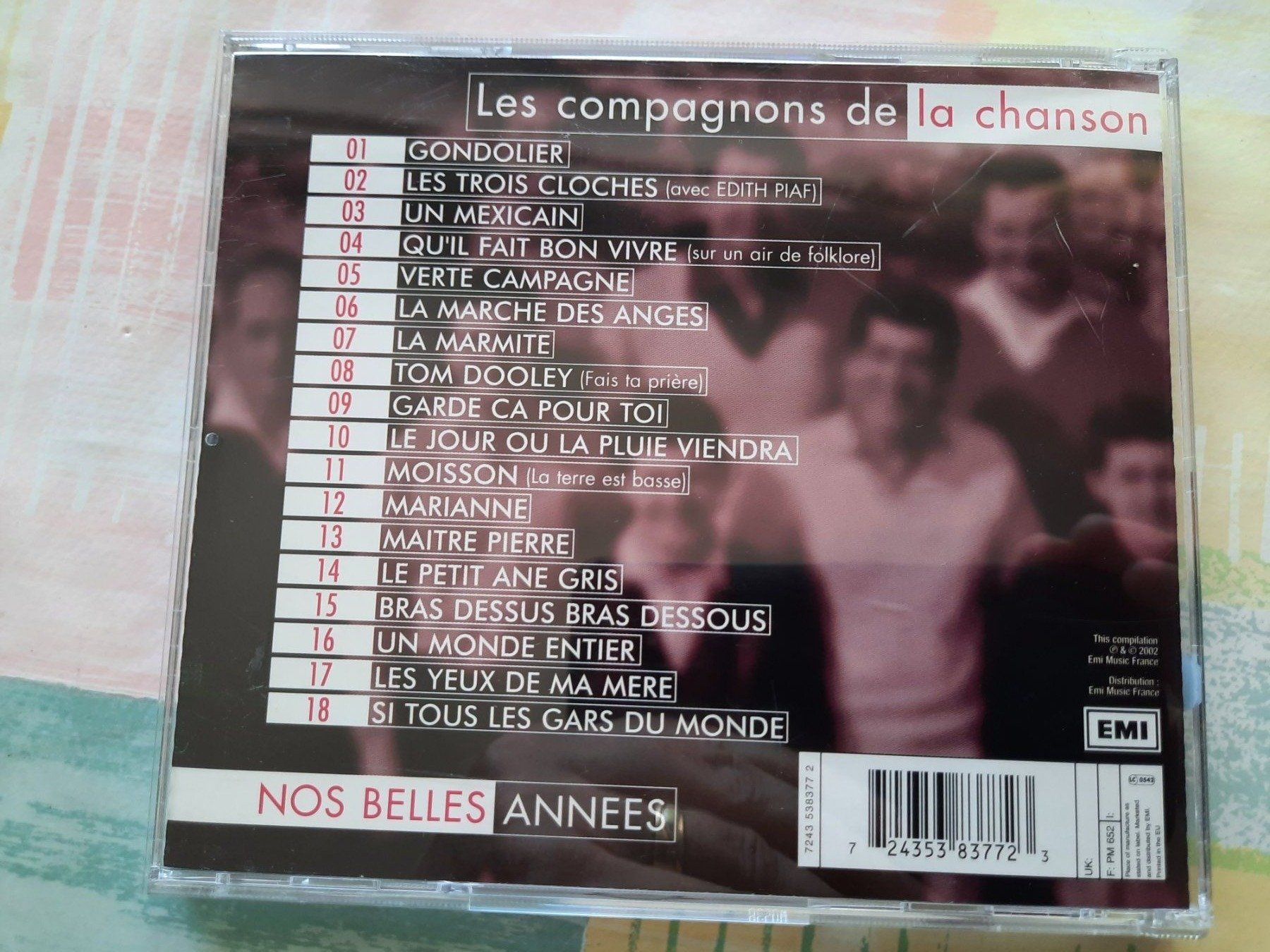 CD: CD Les compagnons de la chanson - nos belles années – Usato da Pully venduto da bro_n52j 1