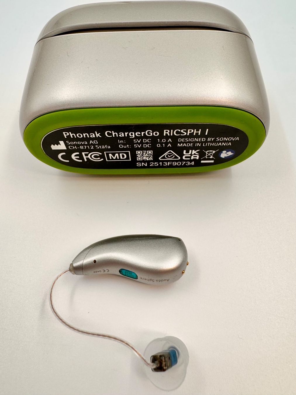 Phonak Attrezzature mediche: Phonak Audéo I90 Sphere Hörgerät Links – Usato da Hermetschwil-Staffeln venduto da Sigmund57 6