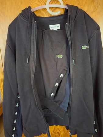 Ensemble Lacoste noir taille M 