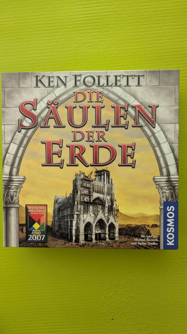 Jeux: Die Säulen der Erde, Brettspiel – D'occasion à Eschenbach LU par Hasen99
