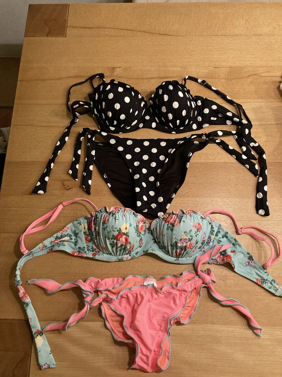 Badekleider & Bikinis: 2 Bikinis Gr S 34 – Neu (gemäss Beschreibung) aus Rickenbach ZH von Vanijo