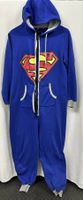 Superman Jumpsuit Pijama Strampler / Kostüm Gr. S / M