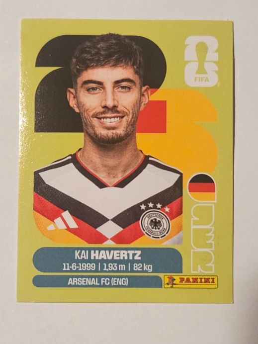 Panini Sammelbilder & Trading cards: Panini 2026 Kai Haverz GER 17 – Neu (gemäss Beschreibung) aus Malans GR von Ovi83