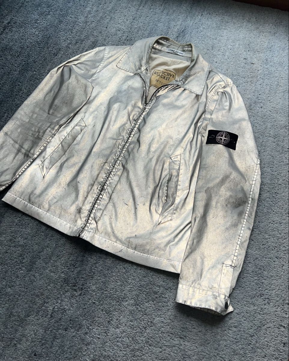 Stone Island Giacche: Stone Island Reflective 2007 Jacke – Usato da St. Margarethen TG venduto da compass.island