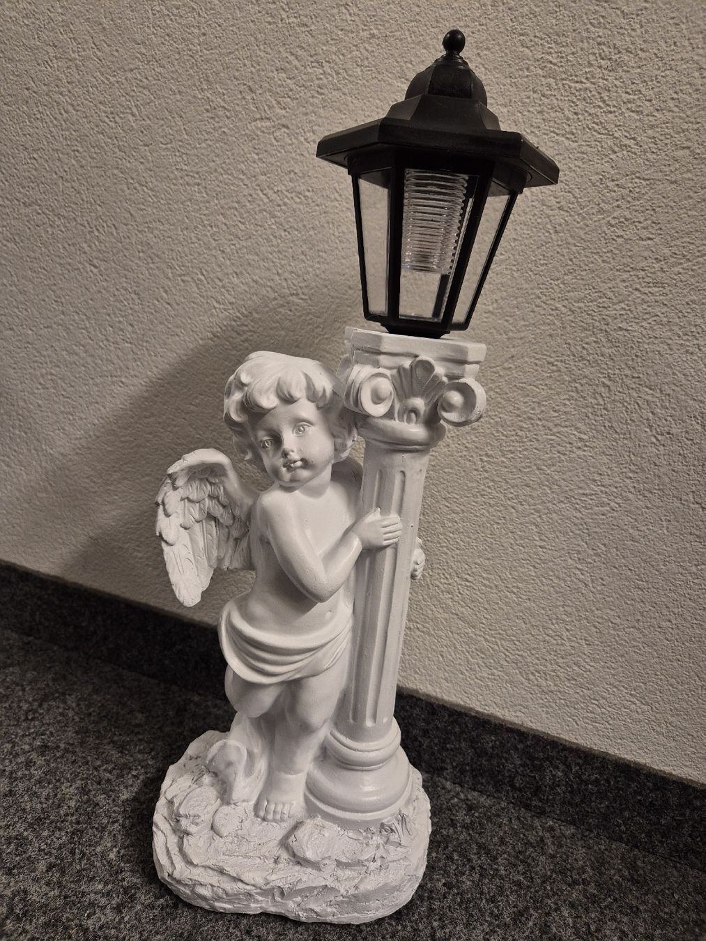 Statuette: Solarseule Engel aus Polyresin  – Nuovo e nell'imballaggio originale da Wettingen venduto da mus_gsb5