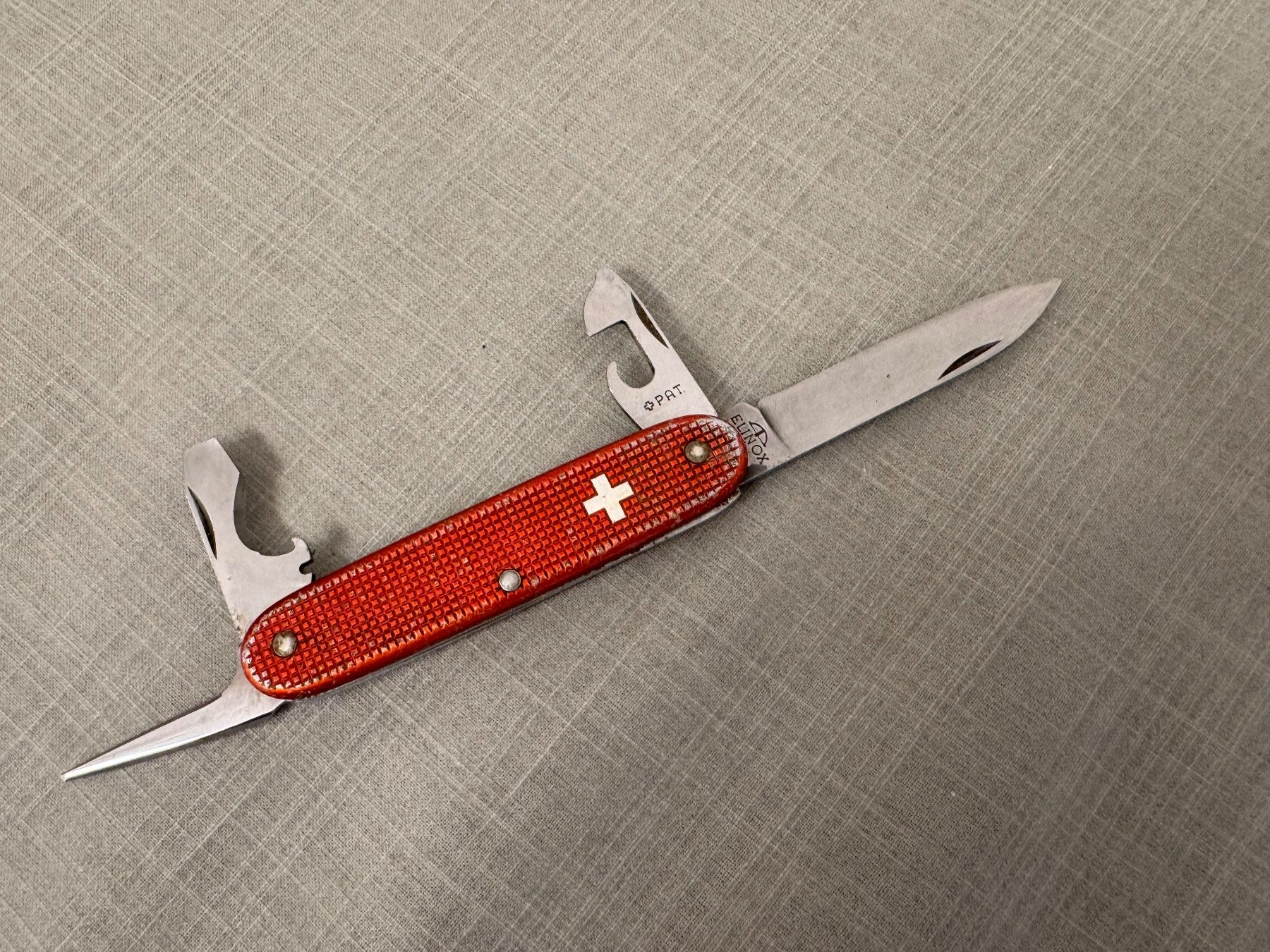 Schweizer Armee Coltelli tascabile: Victorinox Elinox Sackmesser – Usato da frauenfeld venduto da tia01 4