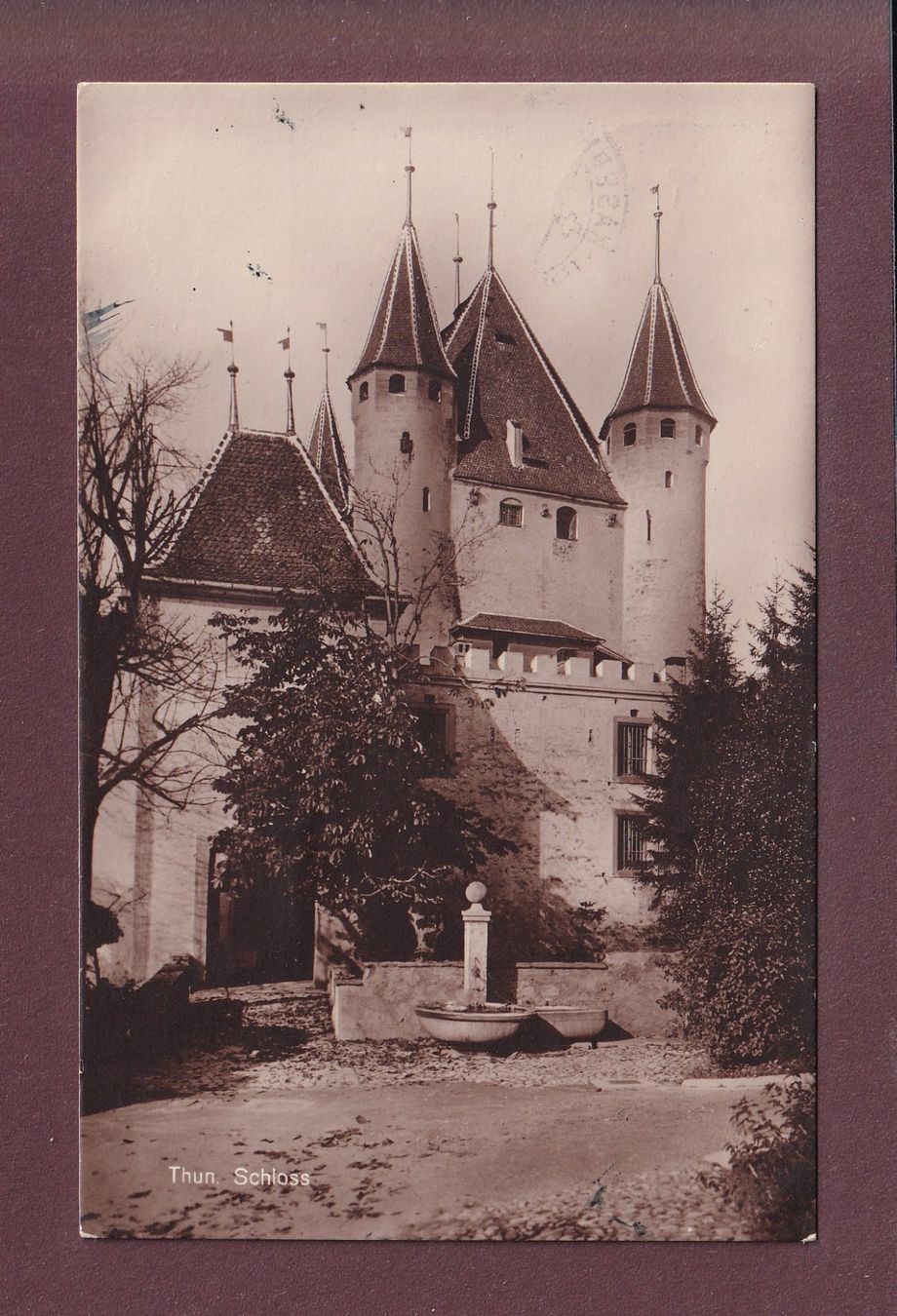 Cartes postales: THUN - Schloss - 1923 – D'occasion à Pully par nicecards