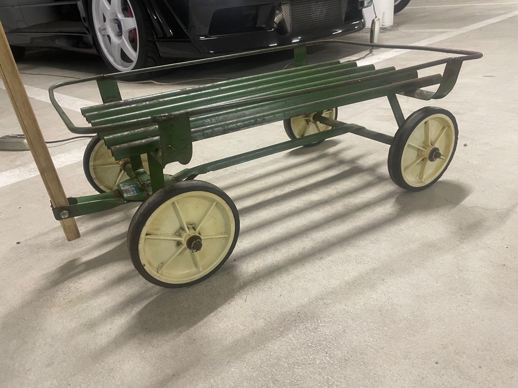 Schubkarren: Handwagen, stabiler Handwagen von ca. 1960 – Gebraucht aus Menziken von  3