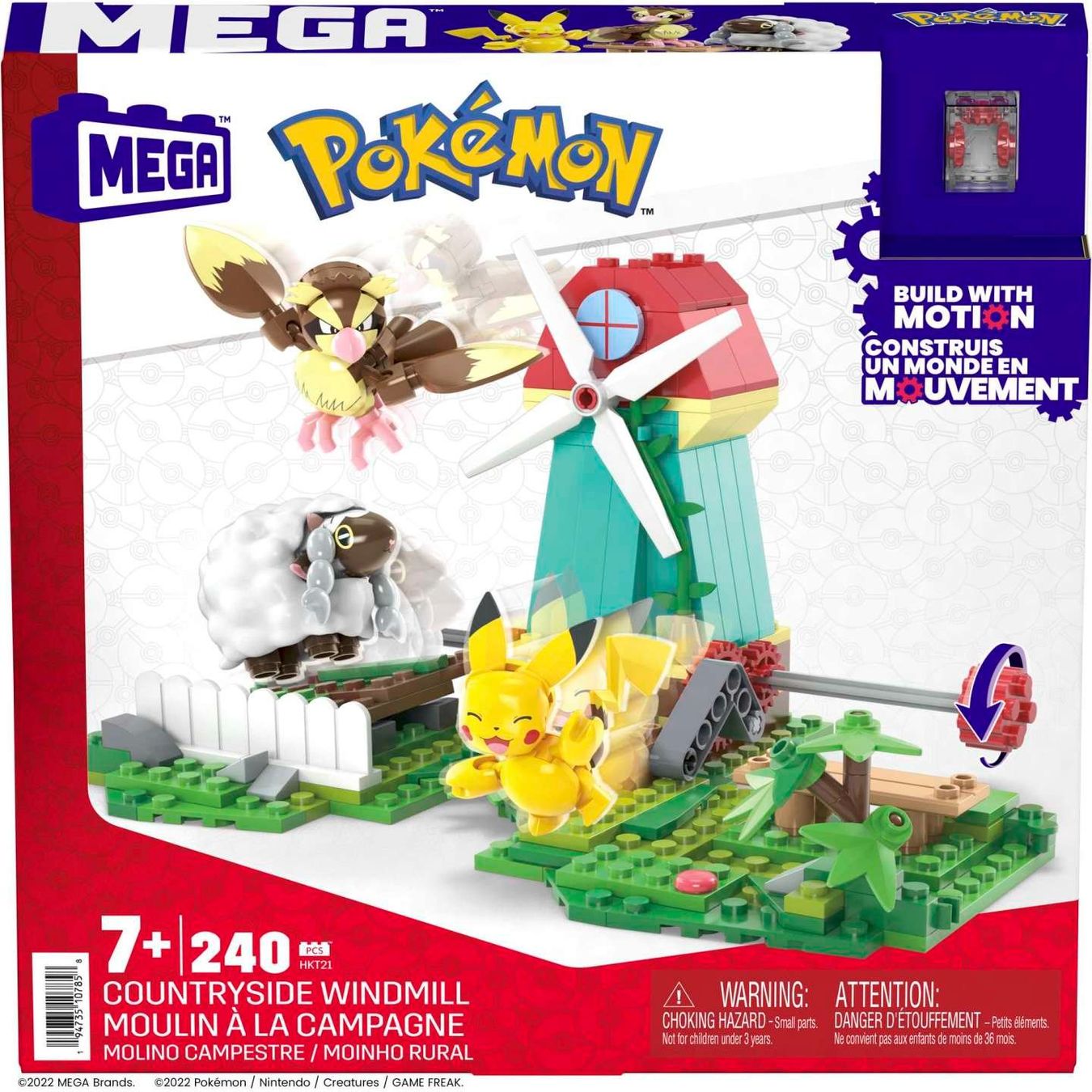 Mega Kit di costruzioni: Mega Pokémon Windmühlen-Farm HKT21 – Nuovo e nell'imballaggio originale da Basadingen venduto da NekoBricks 5