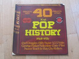 K-tel Pop History 1968-1976 2LP Vinyl Sammlung 40 Hits