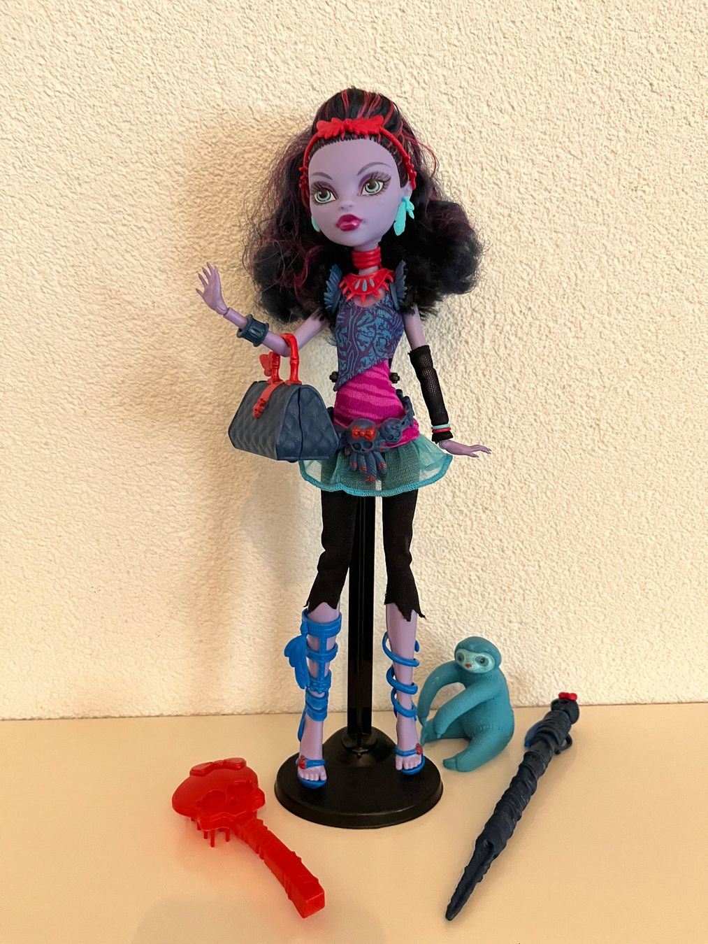 Bambole: Monster High – Jane Boolittle (Basic) – Usato da Farvagny-le-Petit venduto da xsdanix