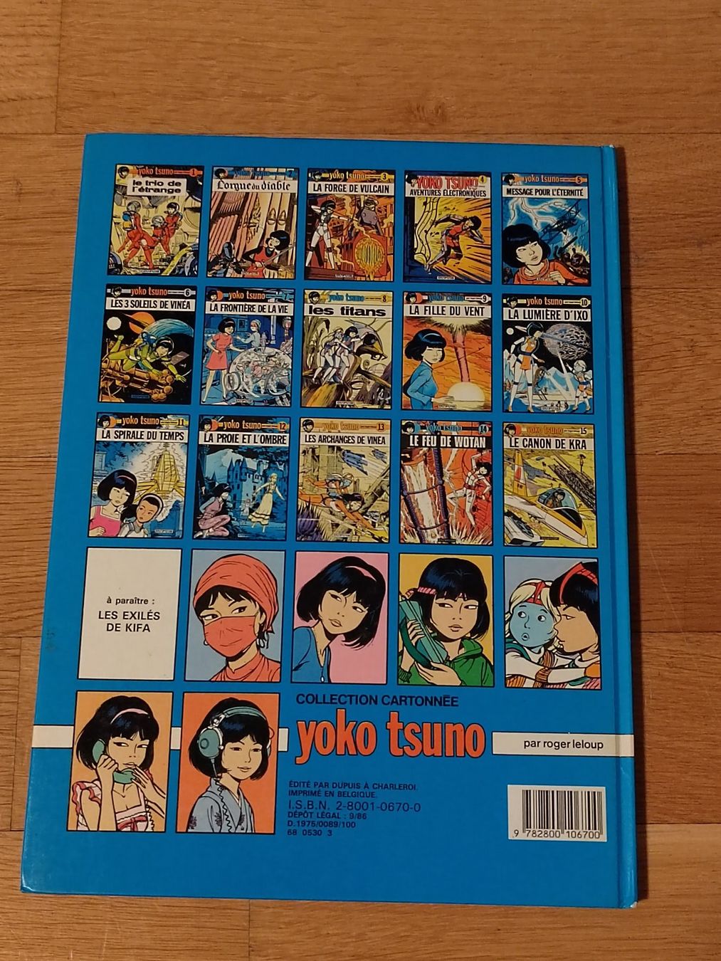 Fumetti: Yoko Tsuno T5 Message pour l'éternité BD – Usato da Fribourg venduto da Nooky 1