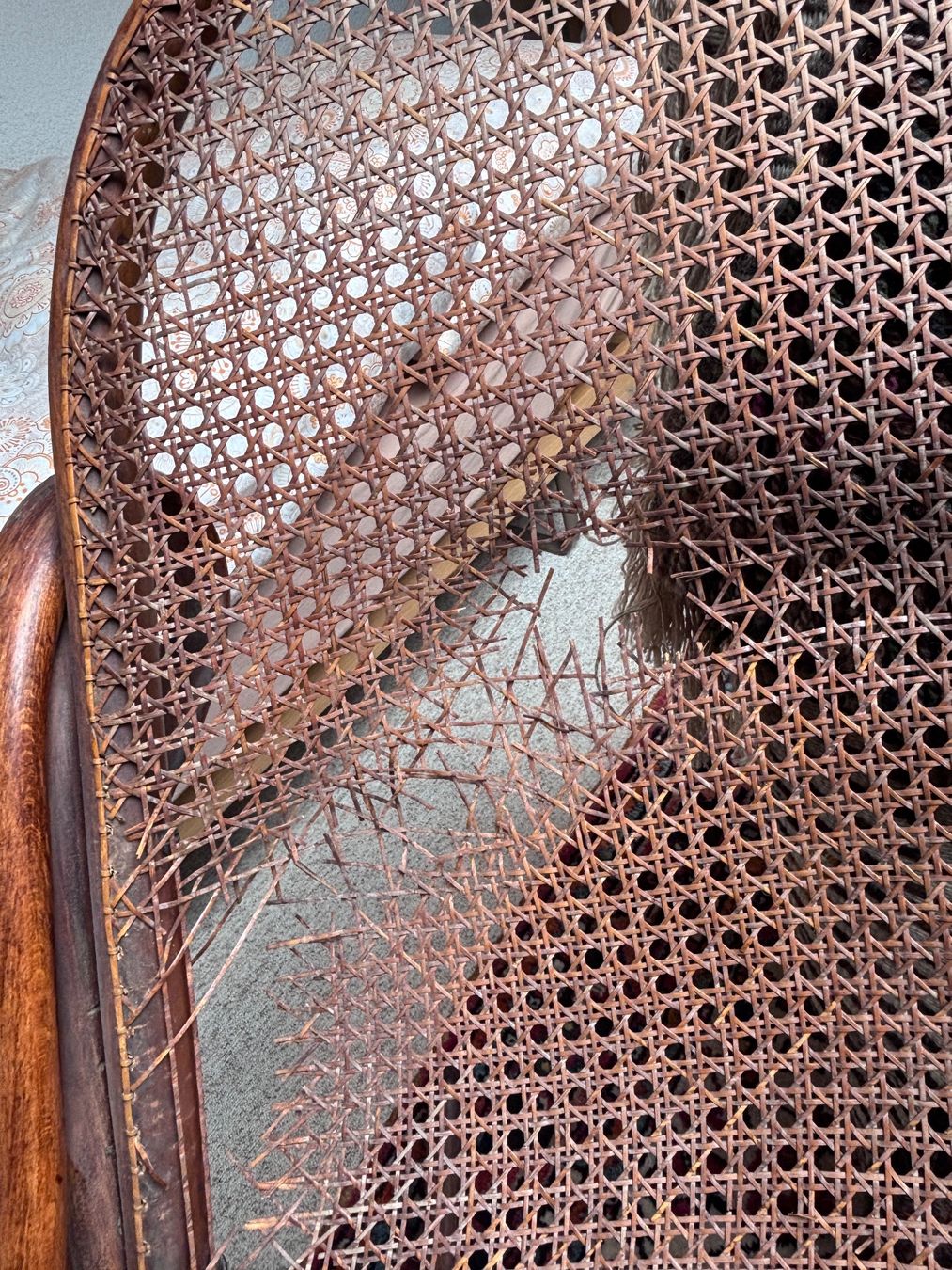 Sedie: Antiker Schaukelstuhl Thonet-Stil – Difettoso da Binningen venduto da Padme 2