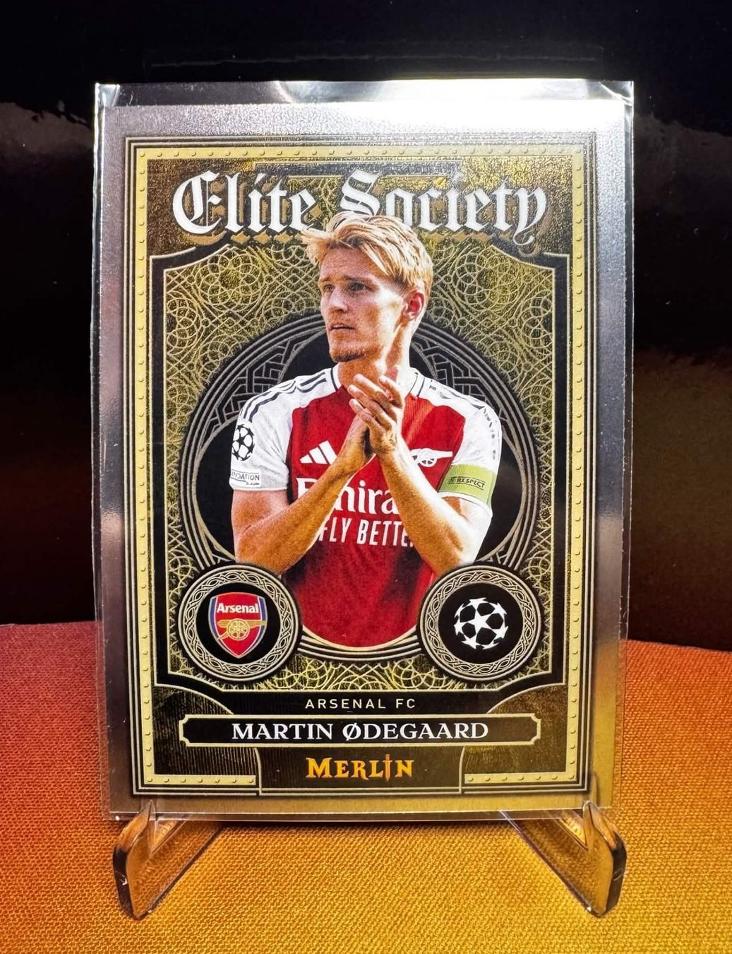 Topps Carte collezionabili: Martin Odegaard / Topps Merlin 24-25 / Elite Society Insert – Nuovo (secondo la descrizione) da Berneck venduto da GL-Tradingcards