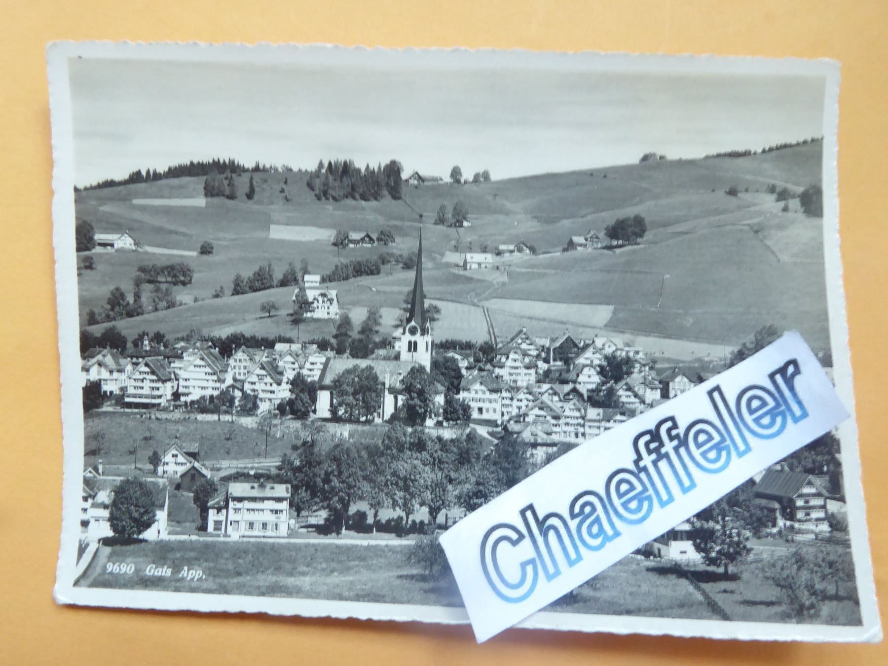 Cartoline postali: 9690 Gais App. – Nuovo (secondo la descrizione) da Zürich venduto da Chaeffeler