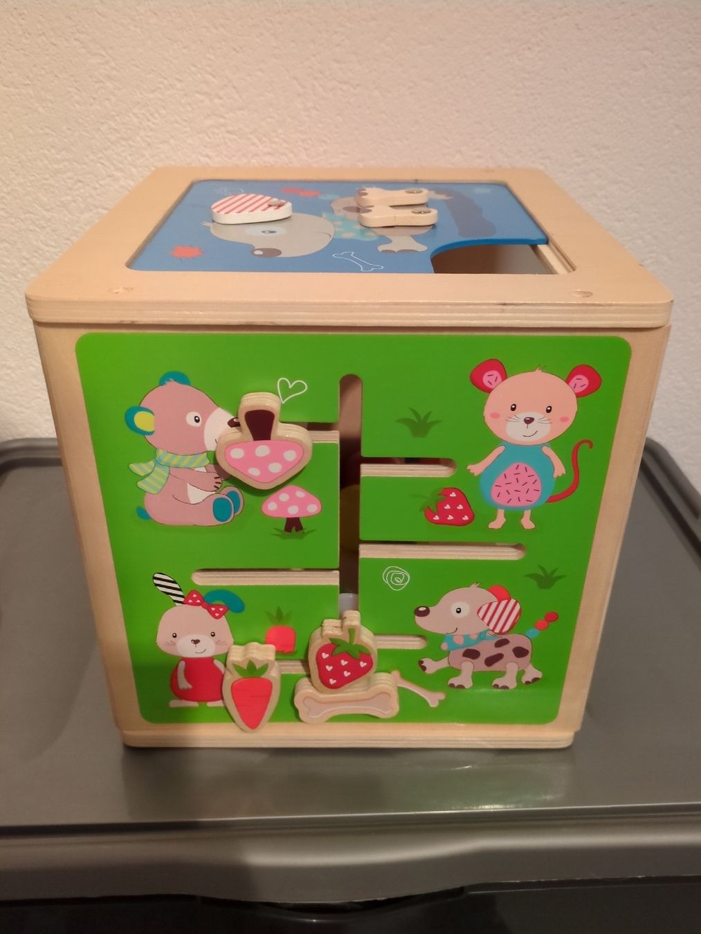Giocattoli: Cube d'activités bébé en bois – Usato da Corminboeuf venduto da MrGP87 2