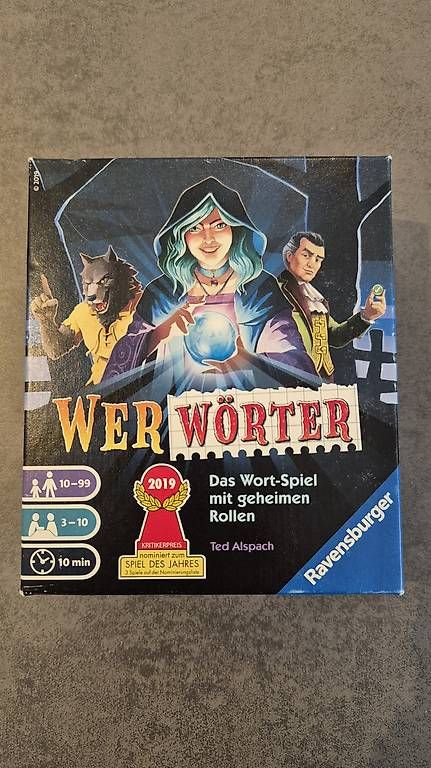 Giochi: Wer Wörter - Gesellschaftsspiel – Usato da Sevelen venduto da SSinaWWieland