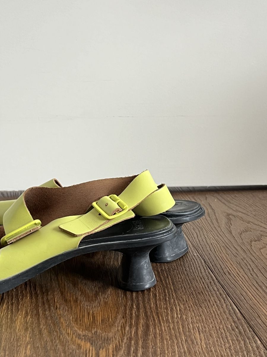 Camper Scarpe da donna: Camper Sandals Green/Yellow 41 – Usato da Zürich venduto da val_cb99 2