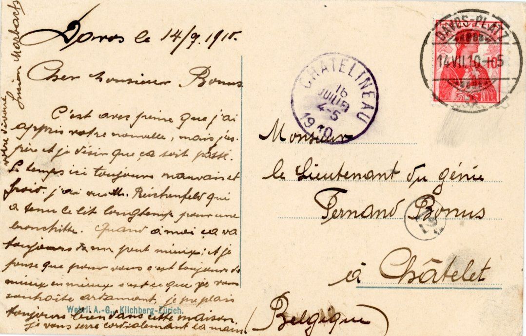 Cartoline postali: Preda   GR  -  Albula - Dampfeisenbahn b. PREDA  um  1 9 1 0 – Usato da Brig venduto da Valcards54 1