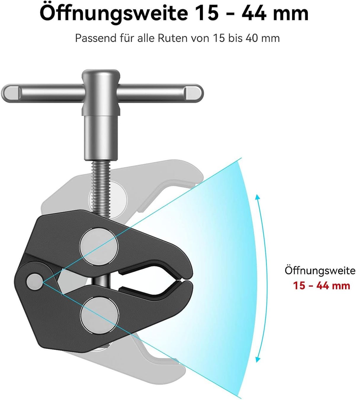 Supporti a parete: 10 Zoll Magic Arm mit Super Clamp Large – Nuovo e nell'imballaggio originale da Geneve venduto da Titi2008 5