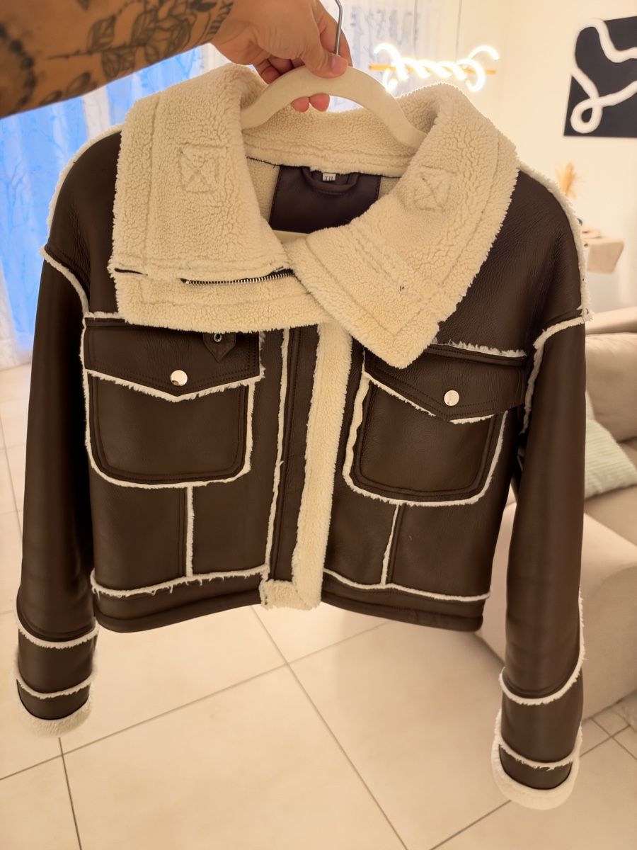 Giacche: Braune Teddyjacke (Gr. M) – Nuovo (secondo la descrizione) da Buttikon SZ venduto da maticivy 1