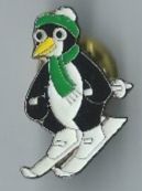 Placchette & Badge: 🐧 Süsser Ski-Pinguin Pin – Usato da Zürich venduto da t24_de