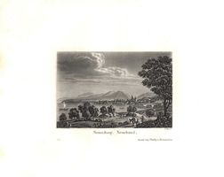 Neuchâtel  Aquatinta von Hegi