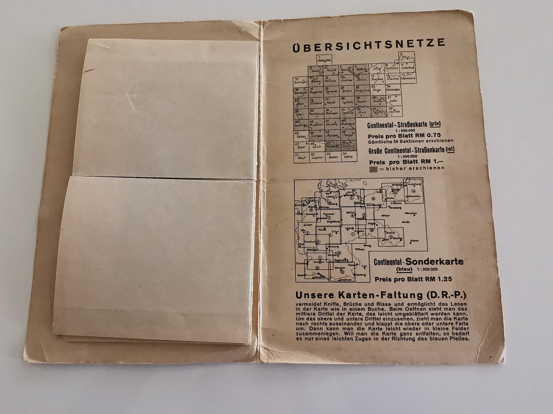 Cartine & Atlanti: Continental Strassenkarte 26 Dortmund – Usato da Richterswil venduto da Milan777 9