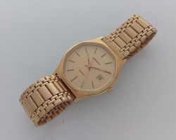 Zenith Quartz Vintage Herrenuhr 1980er