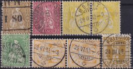1862-1910, Altbestand in ALBUM, viele "ALTE" MARKEN, Nr.57!