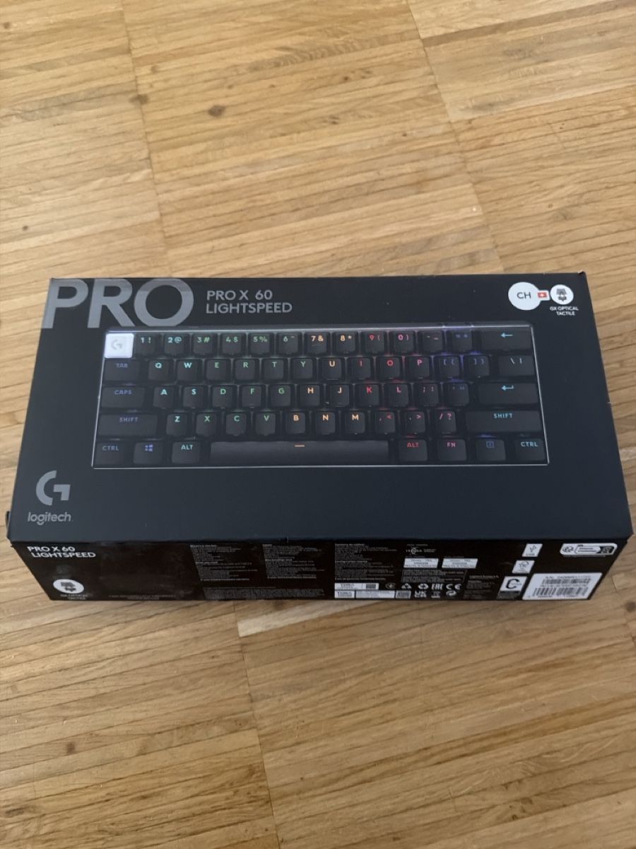 Logitech Tastaturen: Logitech G PRO X 60 LIGHTSPEED Tastatur neu – Gebraucht aus Zürich von mic_6598 2