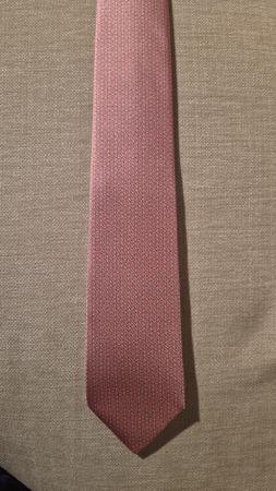 Krawatte Salvatore Ferragamo rosa neuwertig
