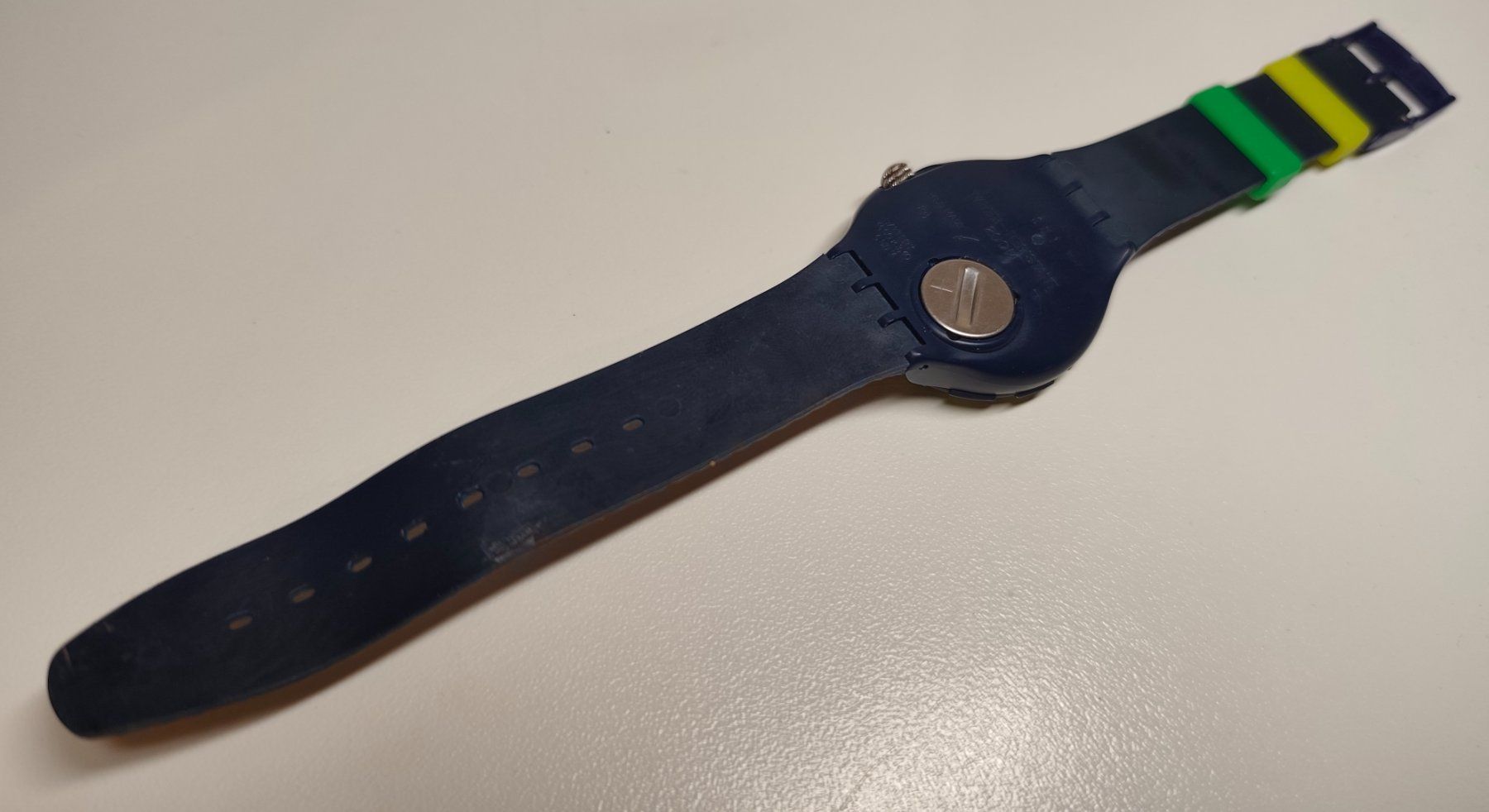 Swatch Orologi: Swatch ⌚NEU SCUBA ROWING - SDN104 – Nuovo e nell'imballaggio originale da Eschenbach SG venduto da Piratenschatz 4