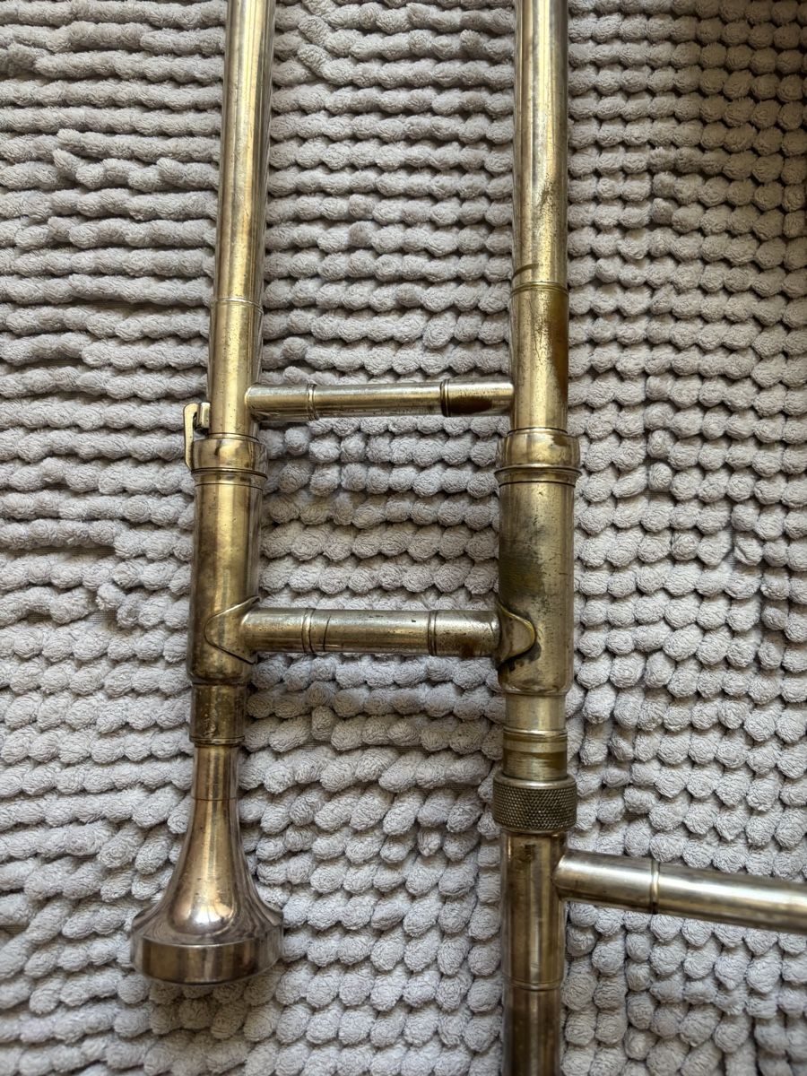 Musikinstrumente: Trombone Ténor Antique Couesnon Paris – Gebraucht aus Buttes von ButtA15 7