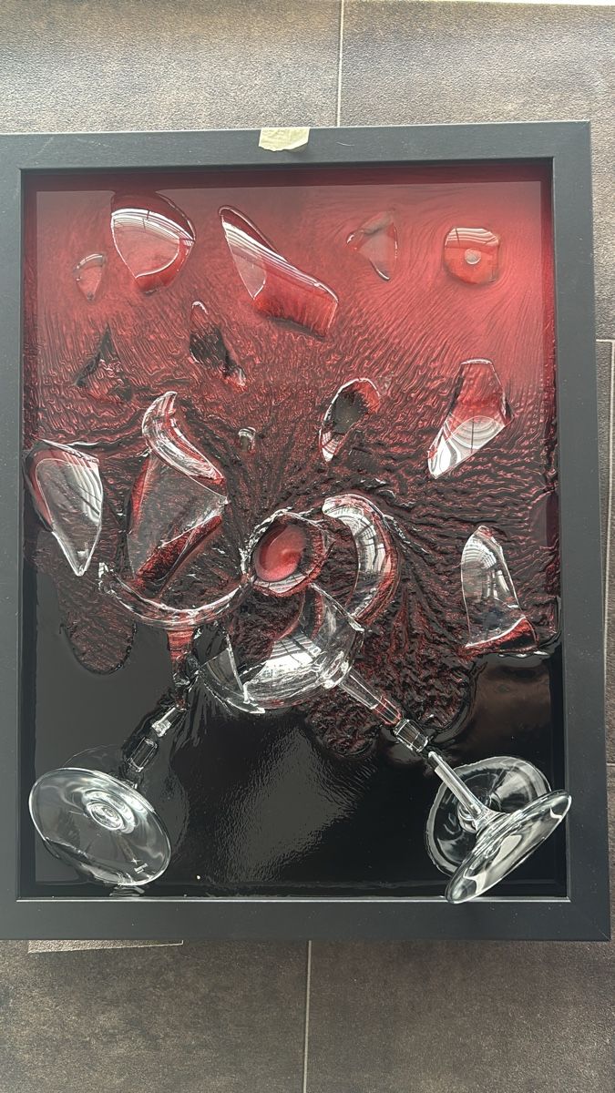 Alle Dekorationen: Wein/Bild/Epoxidharz/Kunst – Neu (gemäss Beschreibung) aus Kreuzlingen von ArtTrading