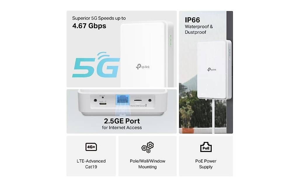 Modems & Router: TP-Link NE200 Outdoor 5g Router – Gebraucht aus Wolfwil von sral2000 1