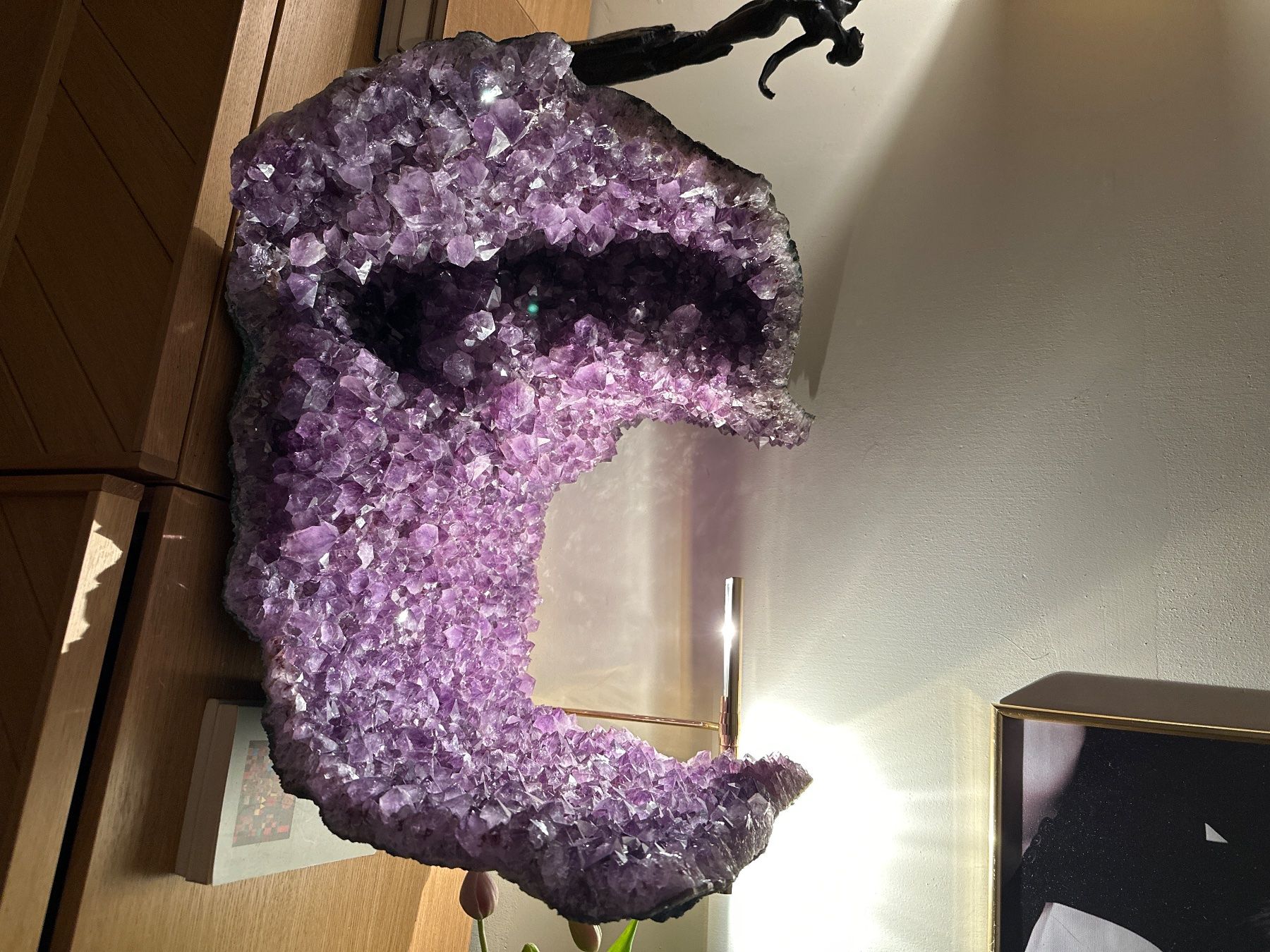 Minerali & Pietre curative: Riesige Amethystdruse Einzigartiges Deko-Objekt! – Nuovo (secondo la descrizione) da Esslingen venduto da ell_rm5z 5