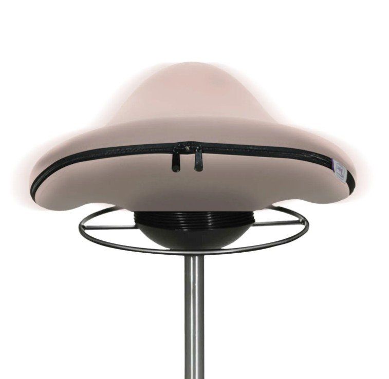 Hocker: Comfort-Sattelhocker ROSA mit Swing-Mechanismus – Neu und originalverpackt aus Schaffhausen von Praxis-Nova 3