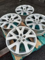 Alufelgen 18 Zoll Mazda mit Reifendrucksensoren, Original.