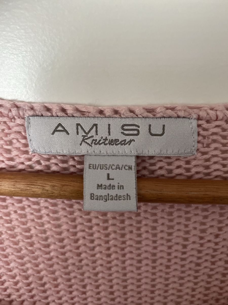 Maglioni & Felpe: Amisu Strickpullover, Grösse L, rosa – Usato da Alpnach Dorf venduto da melbb 2