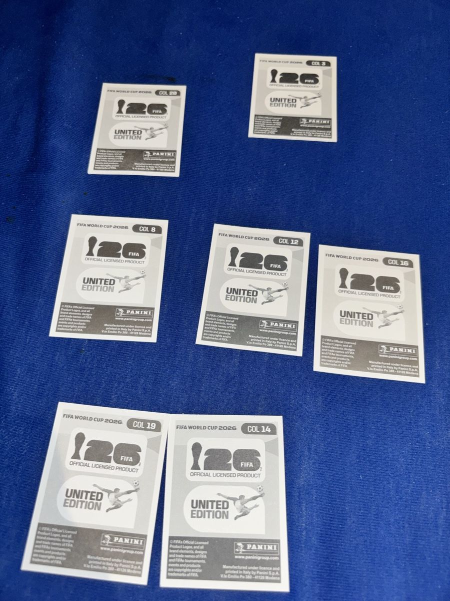 Panini Carte collezionabili: Kolumbien 7x paninii – Nuovo (secondo la descrizione) da Olten venduto da Melxnie_46 1