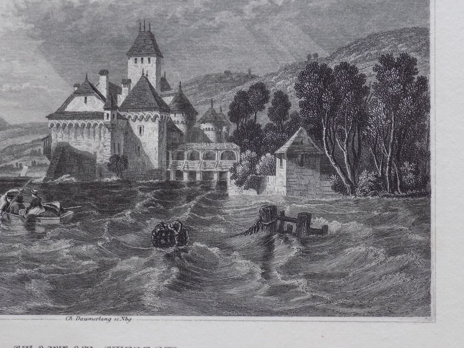 Incisioni: Chillon le château – Usato da Risch venduto da Rischli15 4