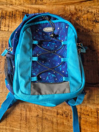 Neuwertiger Funki Kinderrucksack mit Raketen Muster🚀🎒