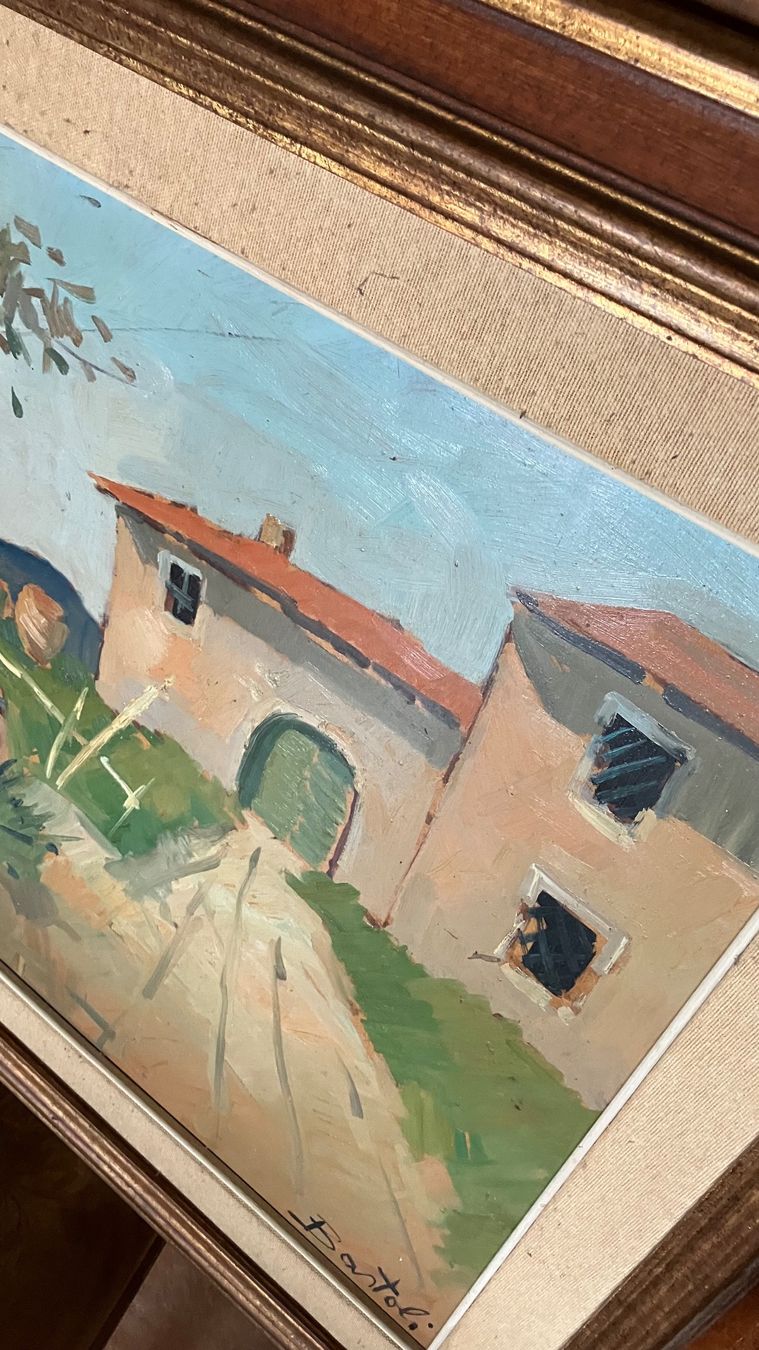 Dipinti: Gemälde Tableau signé signiert BARTOLI – Usato da St-Cierges venduto da LeRegain 4