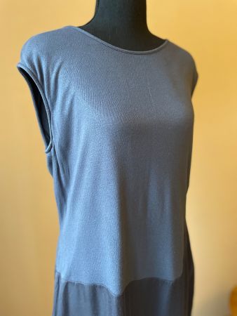 Schönes Kleid taubenblau - Opus Gr. 36