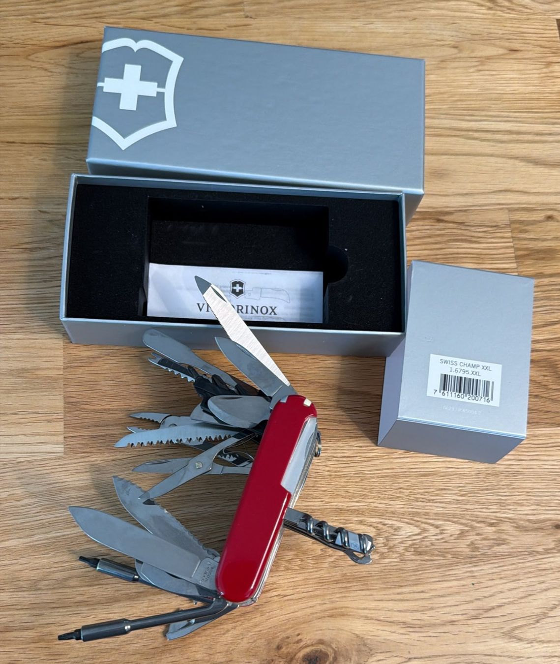 Victorinox Coltelli tascabile: SWISS CHAMP XXL SACKMESSER – Nuovo e nell'imballaggio originale da Zürich venduto da Frei-Occasionen 5